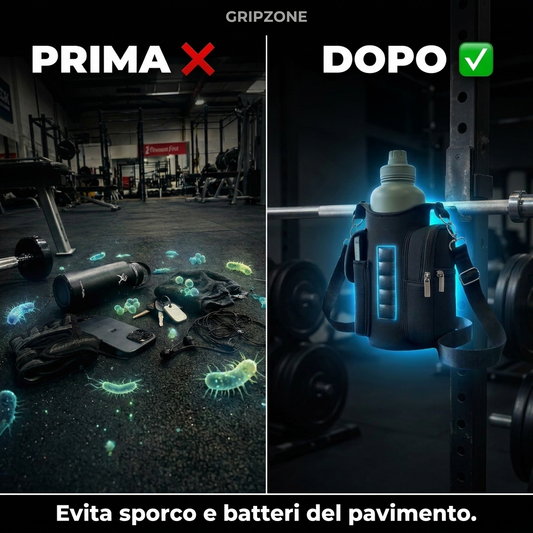 GRIPZONE Borsa Magnetica da Palestra